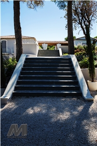 Moon Grey Stairs in Any Finish
