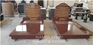 Imperial Red Tombstone Monument for Australia