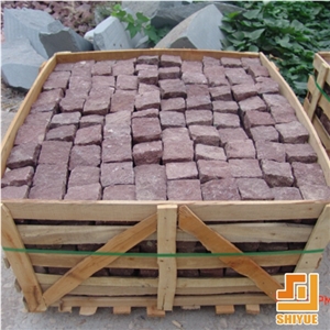 China Red Porphyry Porphyr Red,G666,Dayang Red,Porphyr Red Cubes
