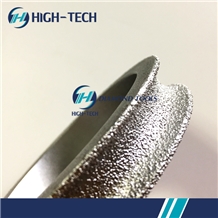Brazed 3 Inch Diamond Grinding Wheel Edge Profile