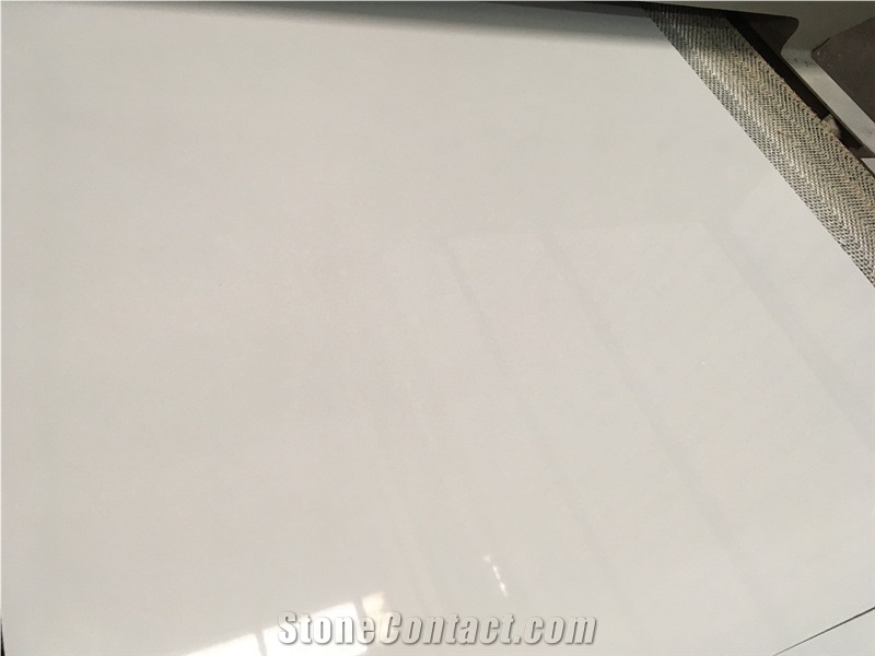 A Grade Snow White Artificial Marble