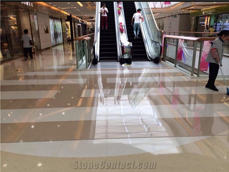 A Grade Snow White Artificial Marble