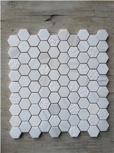 Ciot Dots Marble Mosaic Wall Tiles Bathroom Wall