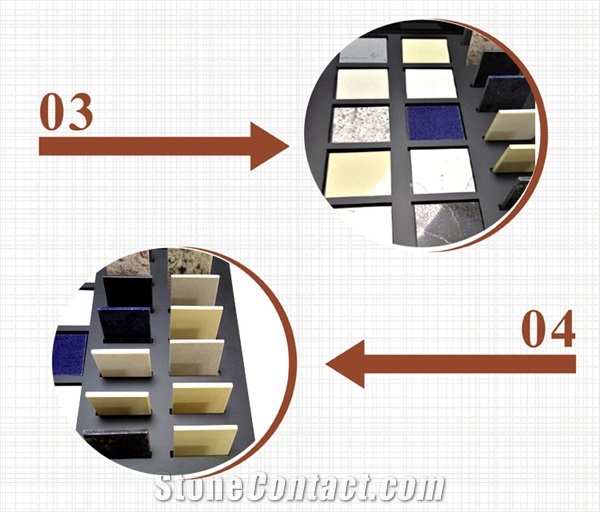 Acrylic Table Stand for Stone Tiles