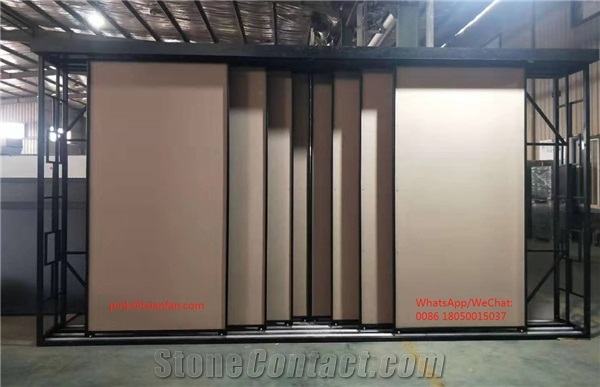 Ceramic Sliding Display Rack For Showroom