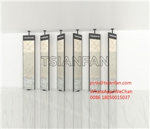 Elegant Ceramic Display, Marble Stone Display Rack