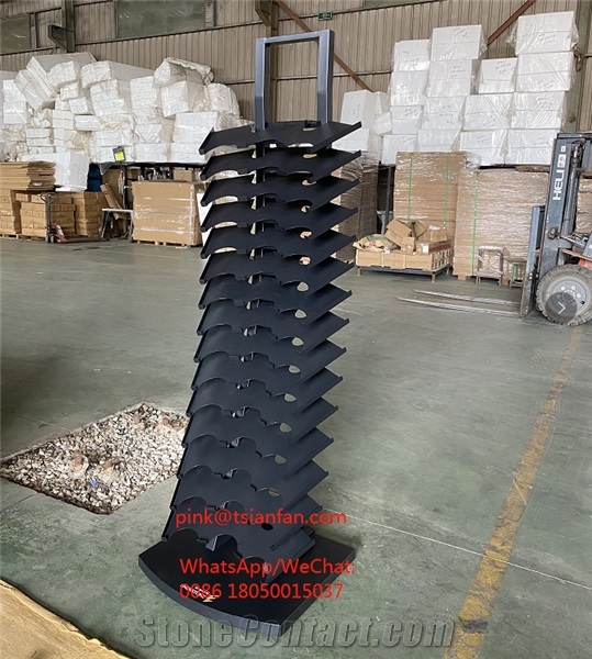Metal Display Rack For Quartz, Marble, Granite