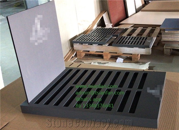 Quartz Stone Table Display Stand,Sample Case