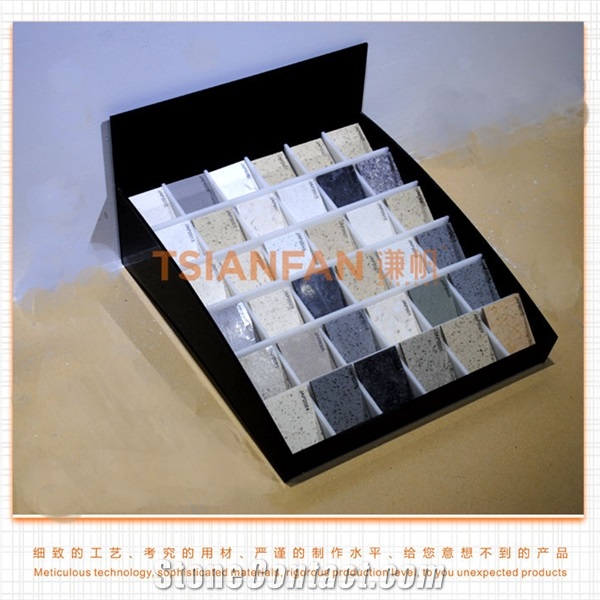 Stone Fair Stone Display Stand Rack For Show