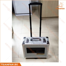Stone Quartz Trolley Aluminumn Travel Suitcase
