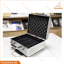 Stone Quartz Trolley Aluminumn Travel Suitcase