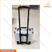 Stone Quartz Trolley Aluminumn Travel Suitcase