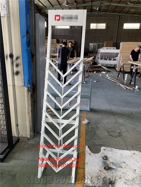 Tower Display Stand For Marble, Quartz, Granite