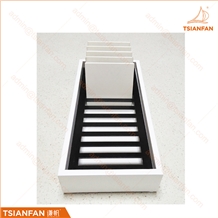 Wood Countertop Display Box for Stone Tiles