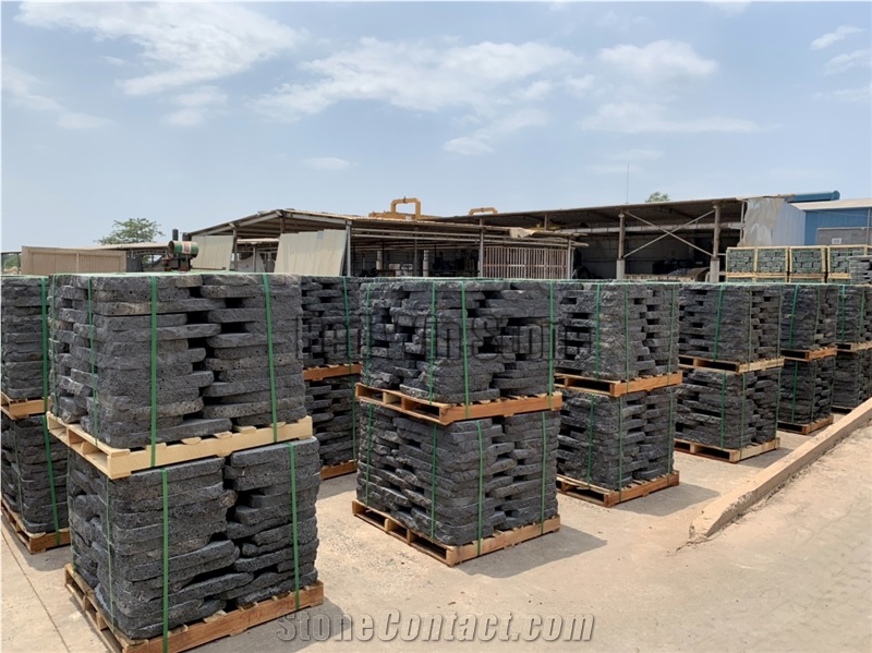 Basalt Landscaping Stones, Lava Garden Step Stone