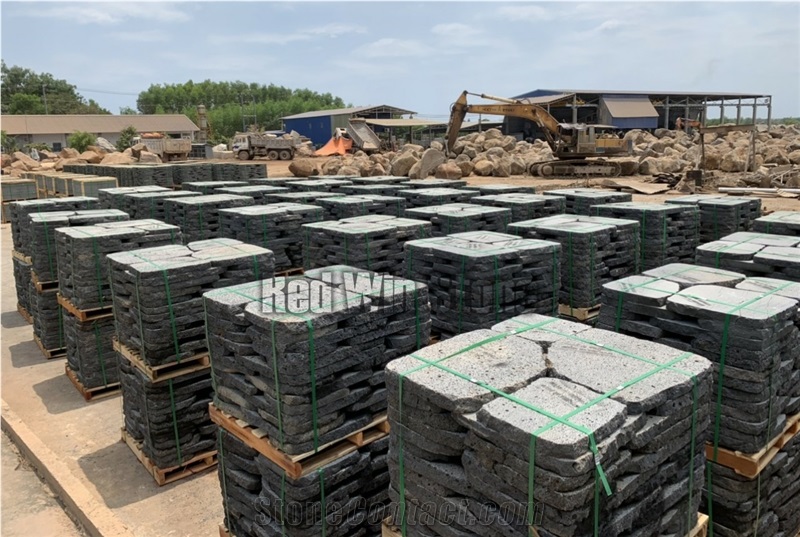 Basalt Landscaping Stones, Lava Garden Step Stone