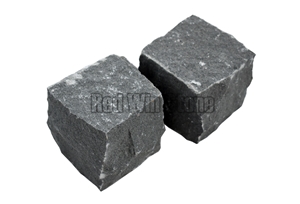 Blue Stone Landscaping Stones, Cube Pavers, Cobblestone