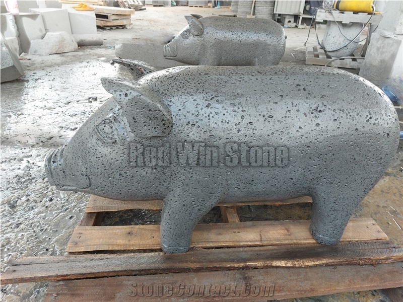 Lava Basalt Stone Handicrafts Garden Sculptures