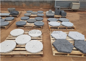 Lava Stone, Black Basalt Viet Nam Tiles & Slabs