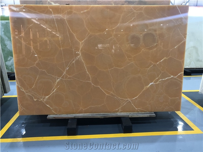 Agate Onyx Slab Tile for Commercial Wall Cladding