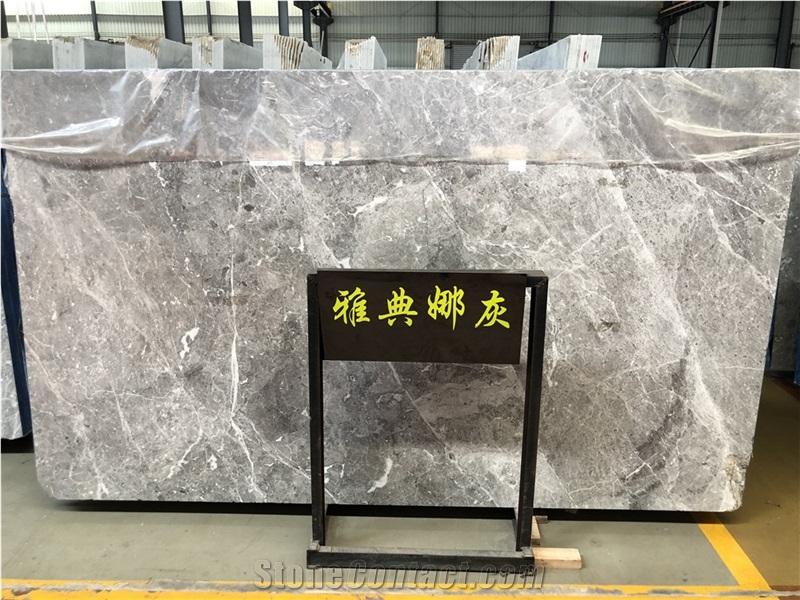 Athena Gray Marble Slabs for Bathroom Wall Floor
