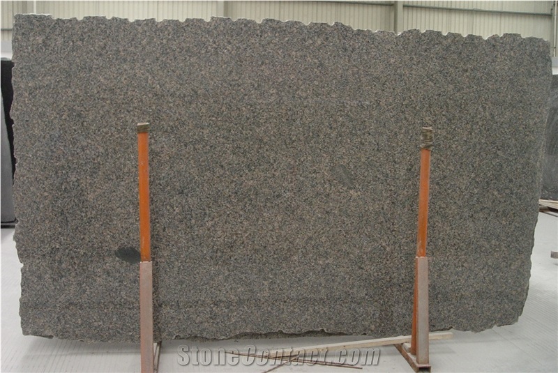 Canada Caledonia Brown Granite Slab for Countertop