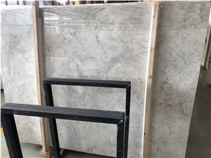 China Albert White Marble Slab for Home Wall Floor