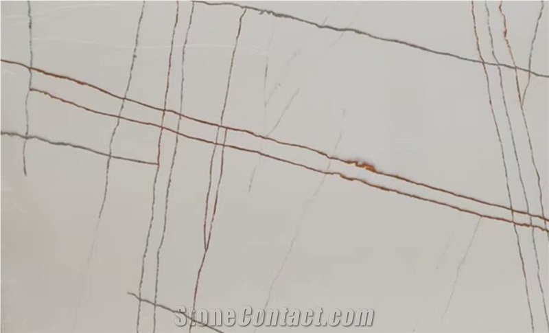 Eternal White Quartz Slabs Tiles for Countertop
