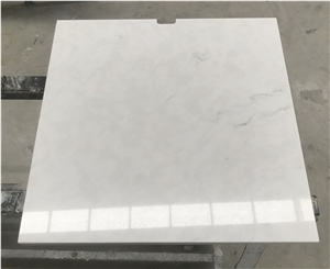 London Sky White Quartz Tops Side Table Design