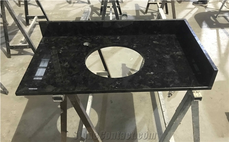 Marron Cohiba Bathroom Vanity Top for Multi-Family