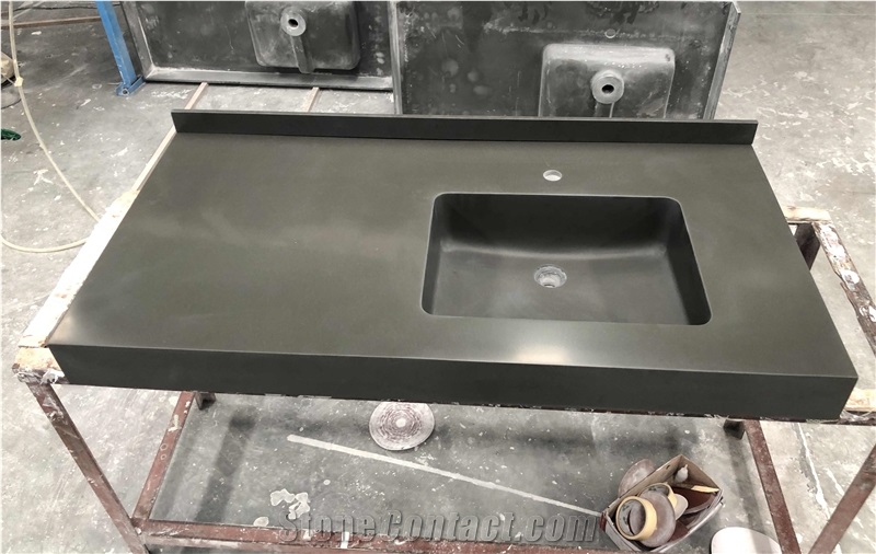Match Approved Mr Black Vanity Tops for Commercial