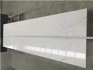 Matched Zodiaq White Quartz Stone Dresser Desk Top