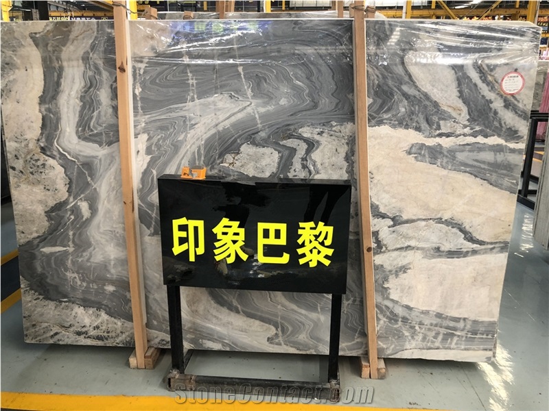 Paris Impression Luxury Marble for Wall Slab Tiles