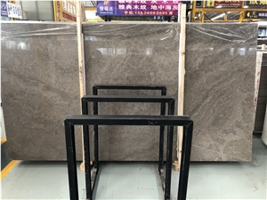 Polished Cinderella Grey Marble Slabs Walling Tile
