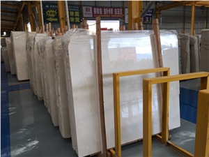 Spain Crema Marfil Marble Tile Slabs for Flooring