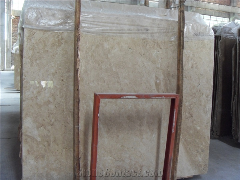 Turkey Noble Cream Marble Slab for Floor Wall Tile