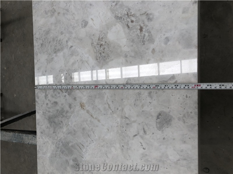 Van Gogh White Marble Stone Top Hotel Desk Design