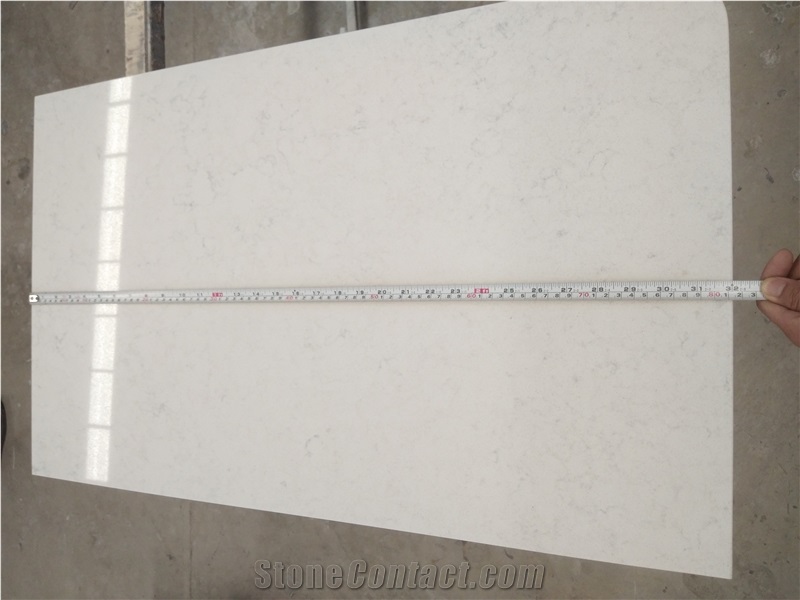 White Quartz Stone Countertops Luggage Bench Tops