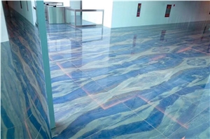 Azul Macaubas Blue Quartzite Slabs Polished