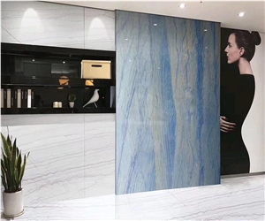 Azul Macaubas Blue Quartzite Slabs Polished