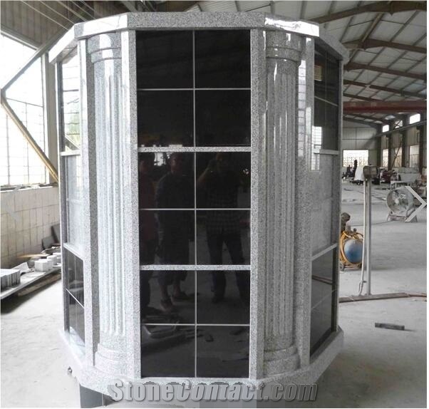 Bianco Crystal G603 Sesame Granite Columbariums