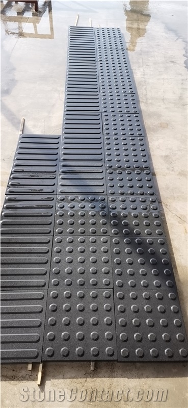 Black Basalt Pool Coping Paver Bullnose Tread G684