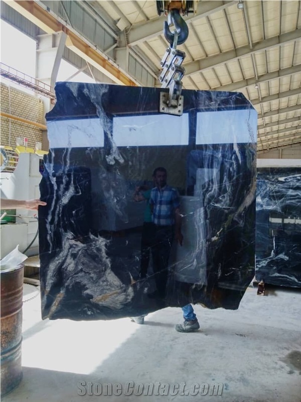 Blue Crystal Marble Slabs Polished for Floor