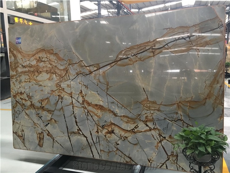Brazil Blue Roma Quartzite Walling Tiles&Slabs