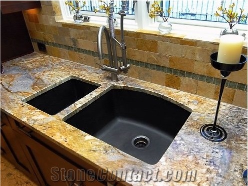 Brazil Typhoon Bordeaux Granite Slabs