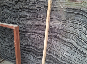 China Antique Wood Marble Slabs