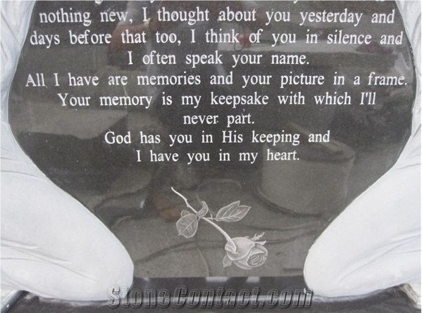 High Quality China Black Headstones
