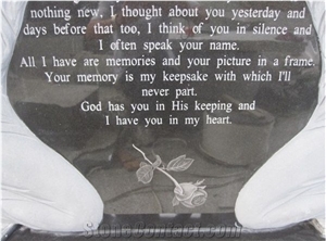 High Quality China Black Headstones