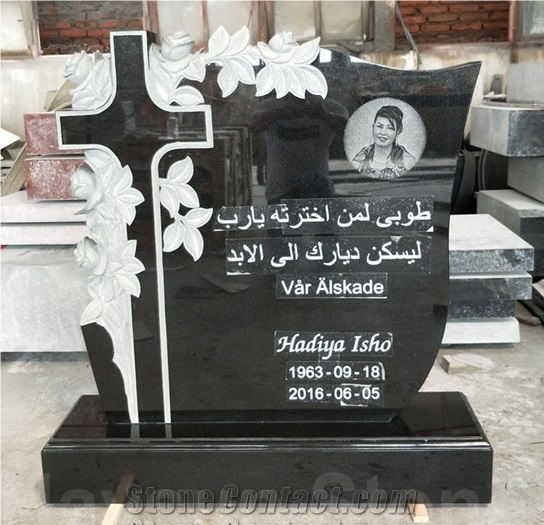 High Quality China Black Headstones