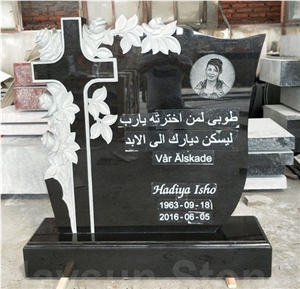 High Quality China Black Headstones